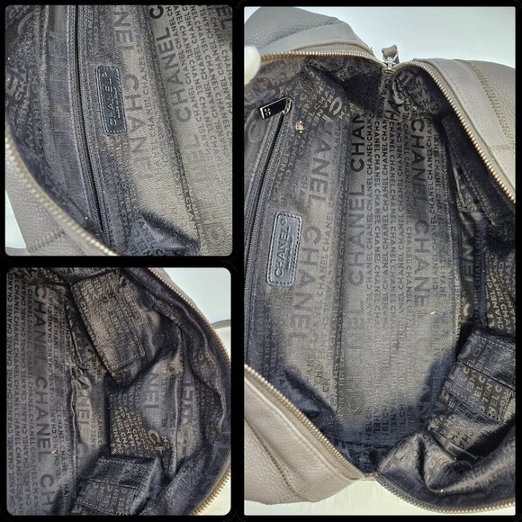 Chanel  Caviar Square Stitched Bowler Handbag - Picture 15 of 17